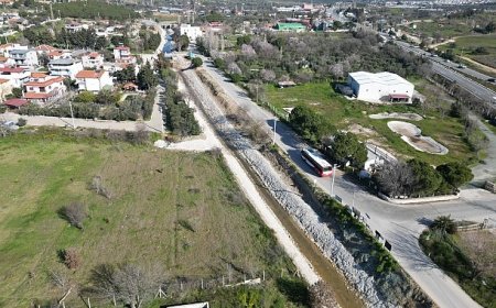 Yarımada’da dereler ıslah edildi