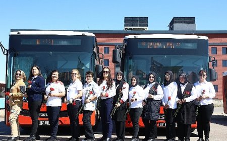 Büyükşehir’den toplu ulaşımda kadınlara 8 Mart sürprizi