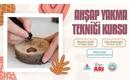 KAPEM’de Ahşap Yakma Tekniği Kursu