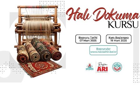 Nevşehir’de Halı Dokuma Kursu Açılacak