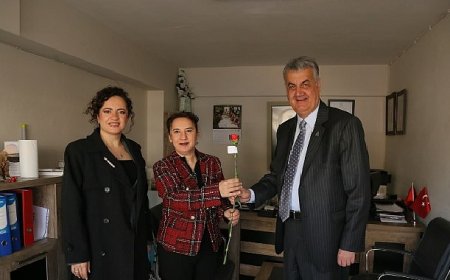 Başkan Ertaş, 8 mart dünya emekçi kadınlar günü’nü kutladı