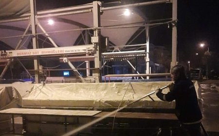 Didim’de Semt Pazarlarında Temizlik ve Yıkama Çalışmaları Devam Ediyor