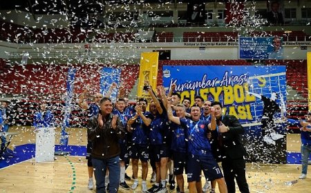 Konya Büyükşehir Belediyesi Kurumlar Arası Voleybol Turnuvası Düzenledi