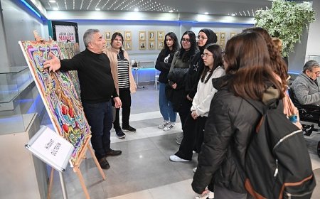 “Fırça İzleri” Karma Resim Sergisi Sanatseverlerle Buluştu