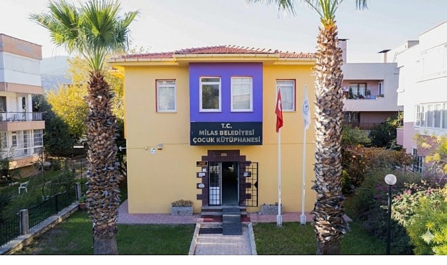 Milas Belediyesi Çocuk Kütüphanesi’ne Yoğun İlgi