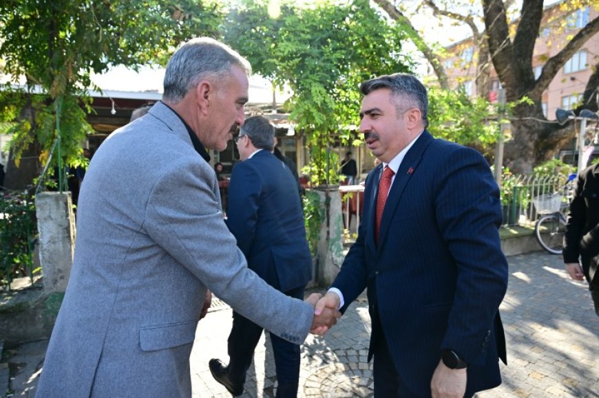 Bursa’da Başkan Yılmaz Vakıf Mahallesi’nde vatandaşlarla buluştu
