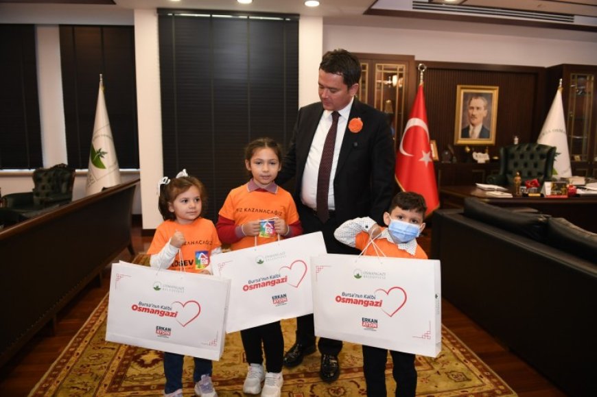 LÖSEV Bursa’dan Başkan Erkan Aydın’a ziyaret