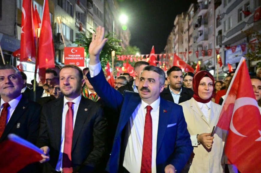 Bursa Yıldırım’da Cumhuriyet coşkusu
