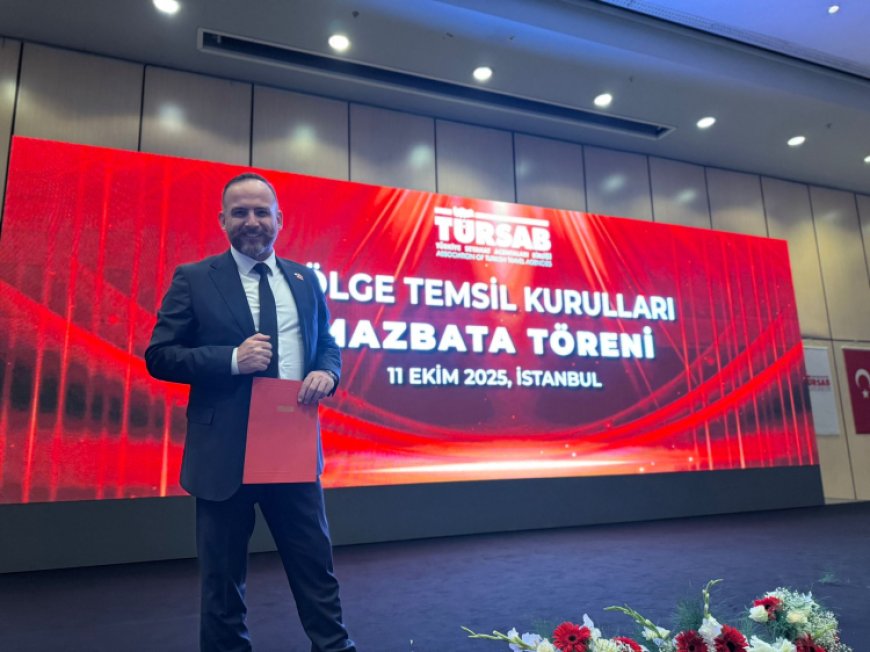 TÜRSAB Başkanı Balta ve yönetimi mazbatasını aldı