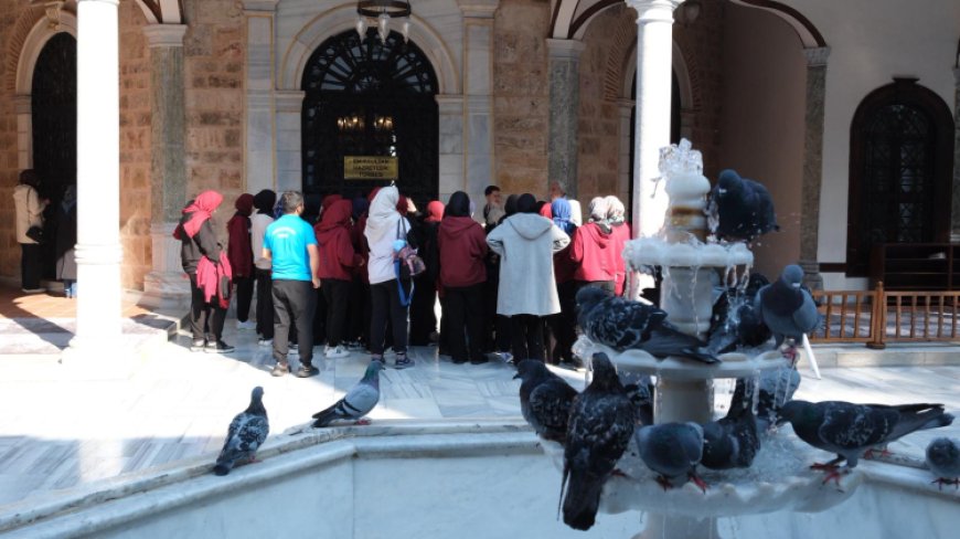 Yıldırımlı gençlerden tarihi yolculuk