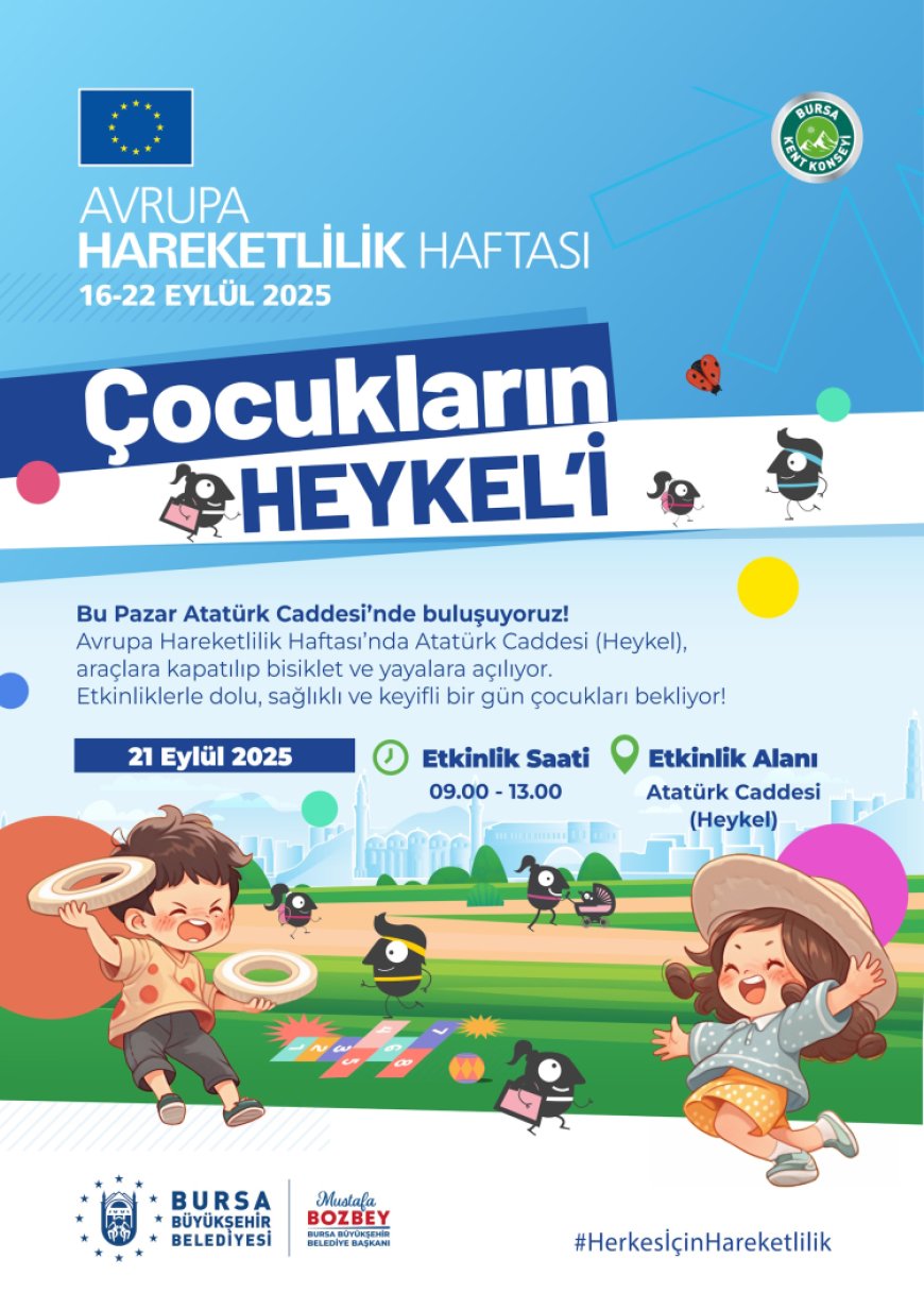 Haydi çocuklar, Heykel’de buluşuyoruz