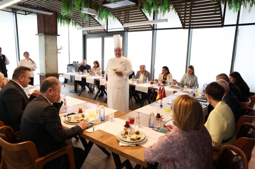 Bursa mutfağına Alman heyet hayran kaldı
