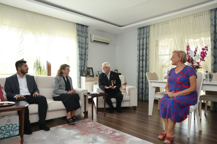 Bursa Nilüfer’de gaziler unutulmadı