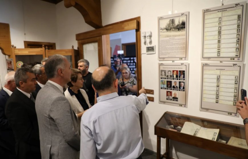 70 yıllık hatıralar İnegöl Kent Müzesinde canlandı