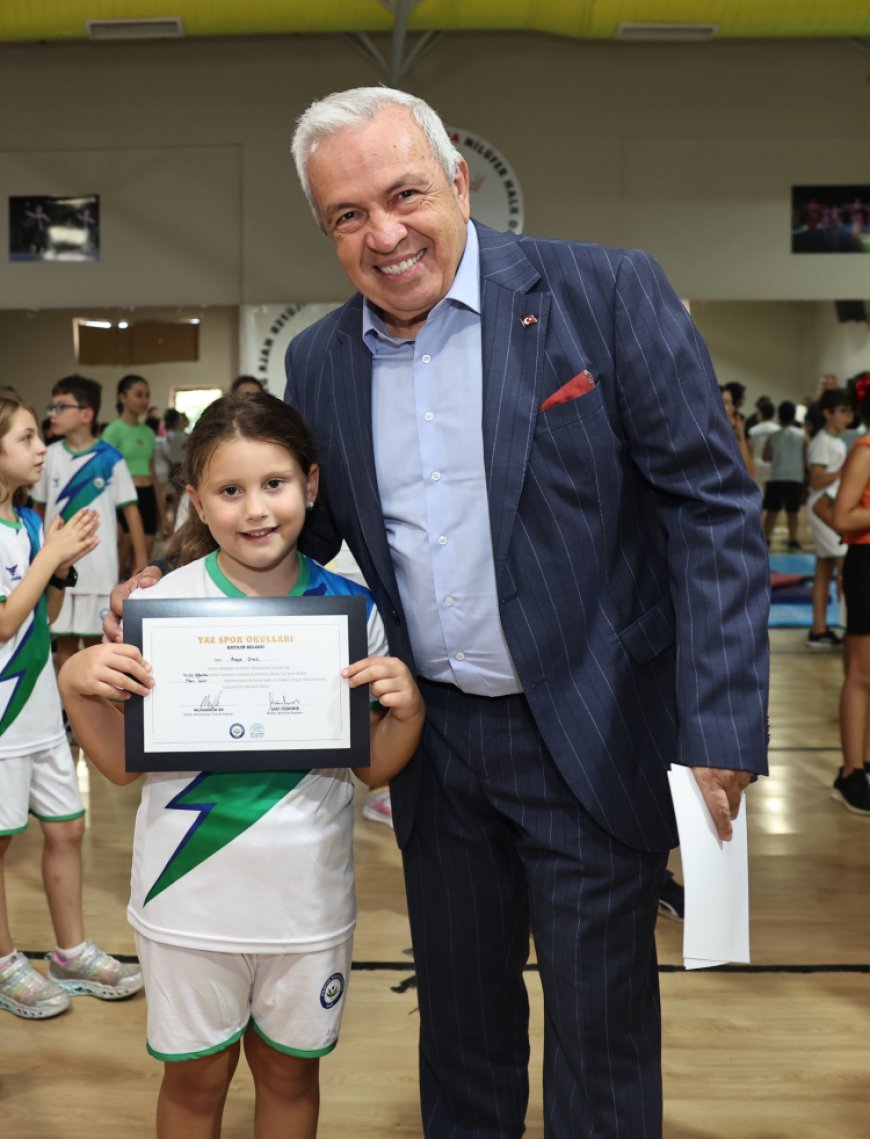 Bursa Nilüfer’de sporla dolu yaz renkli gösterilerle noktalandı