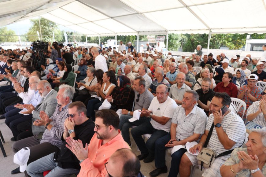 Bursa’daki büyük dönüşümde ilk anahtarlar teslim edildi