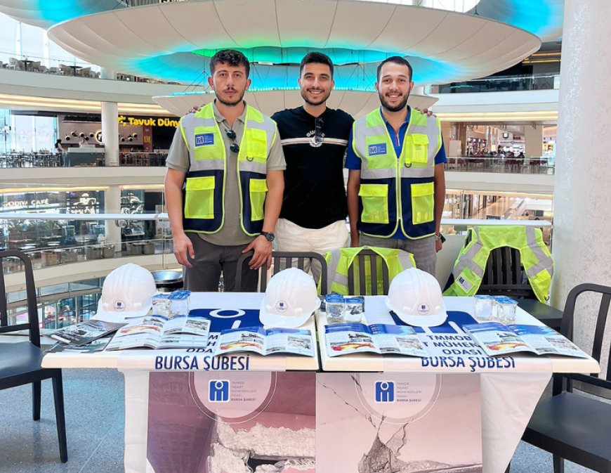 İMO Bursa’dan deprem farkındalık sergisi