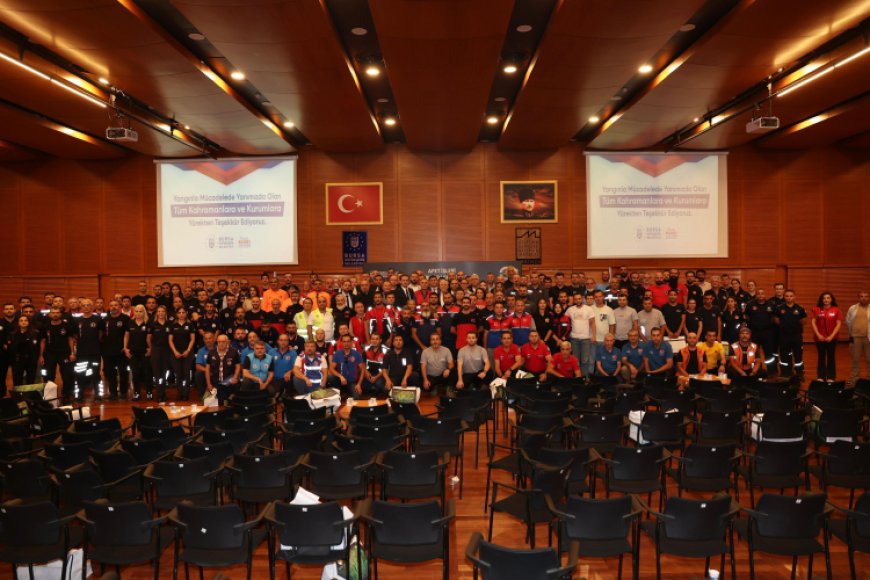 Bursa’nın orman kahramanlarına bir teşekkür de Büyükşehir’den