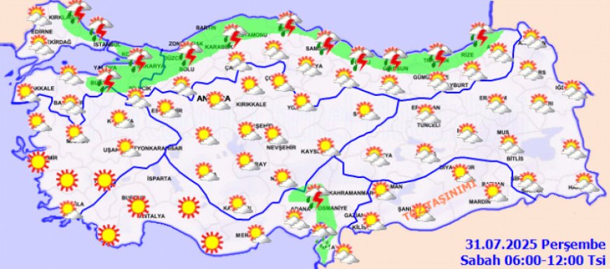 Sağanak, kuvvetli rüzgar ve toz taşınımı etkili olacak