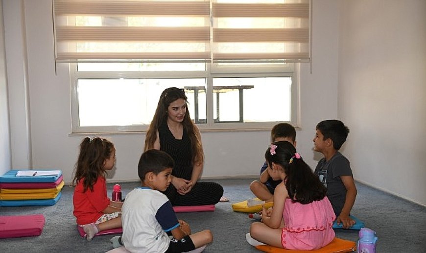 Öğrencilerin heyecanla beklediği yaz okulu başladı