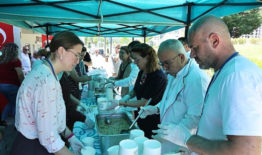 Nilüfer Belediyesi’nden şehit ve gazi yakınlarına aşure ikramı