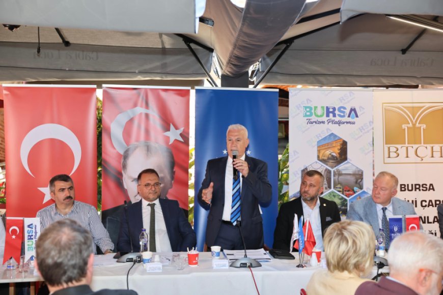 Bursa’da turizm hamlesi… Hanlar Bölgesi dünyaya açılacak… Turizmin geleceğini birlikte şekillendireceğiz