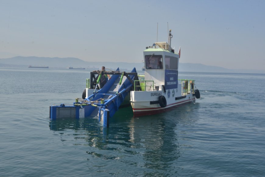 Bursa Büyükşehir’den deniz temizliği