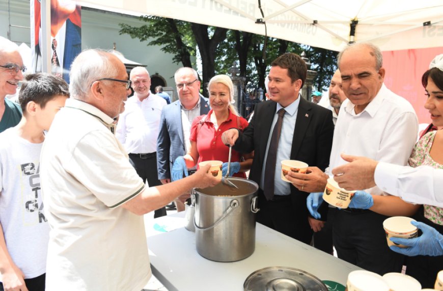 Bursa Osmangazi’de aşure ve dua