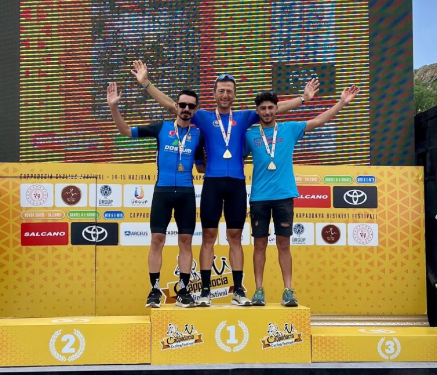 Mudanya’nın bisiklet sporcusu zirveye pedal çevirdi