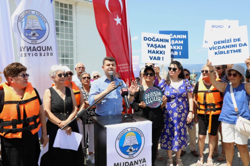Mudanya’dan Marmara Denizi için çağrı