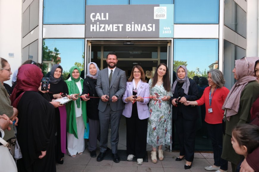 Nilüfer’de Çalılı kadınlar el emeklerini sergiledi