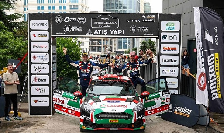 Castrol Ford Team Türkiye, Yeşil Bursa Rallisi’nde Sınıfını Domine Etti ve Markalar Kupasını Kaldırdı!