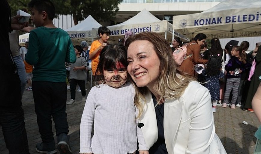 Konak’ta 23 Nisan heyecanı