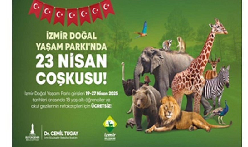 İzmir Büyükşehir Belediyesi’nden çocuklara 23 Nisan hediyesi