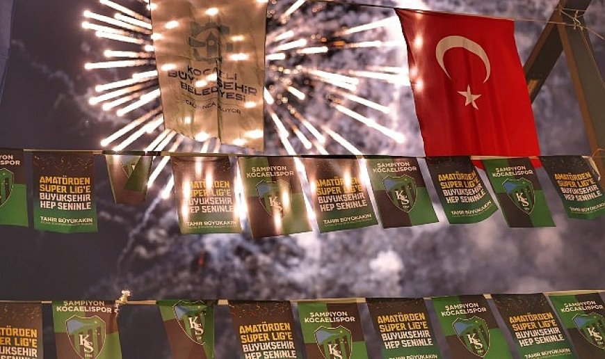 Şampiyonluk gecesinde coşku hiç dinmedi