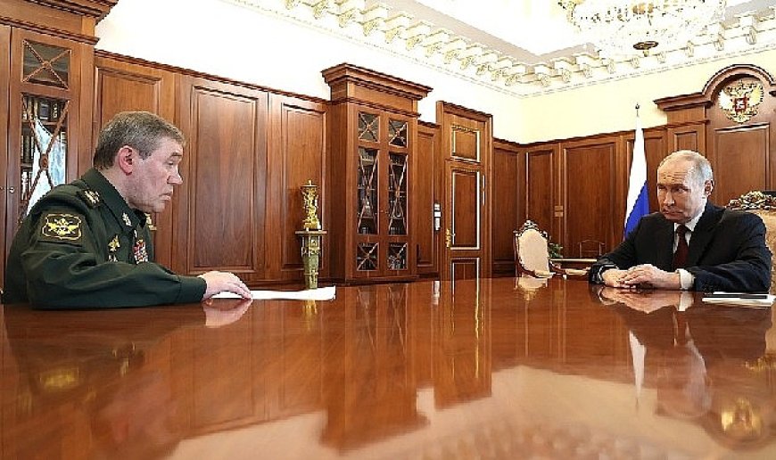 Meeting with Chief of the General Staff of Russia’s Armed Forces Valery Gerasimov