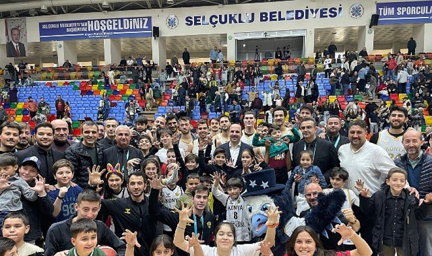 Konya Büyükşehir Belediyespor Play-off Yolunda Önemli Bir Galibiyet Elde Etti