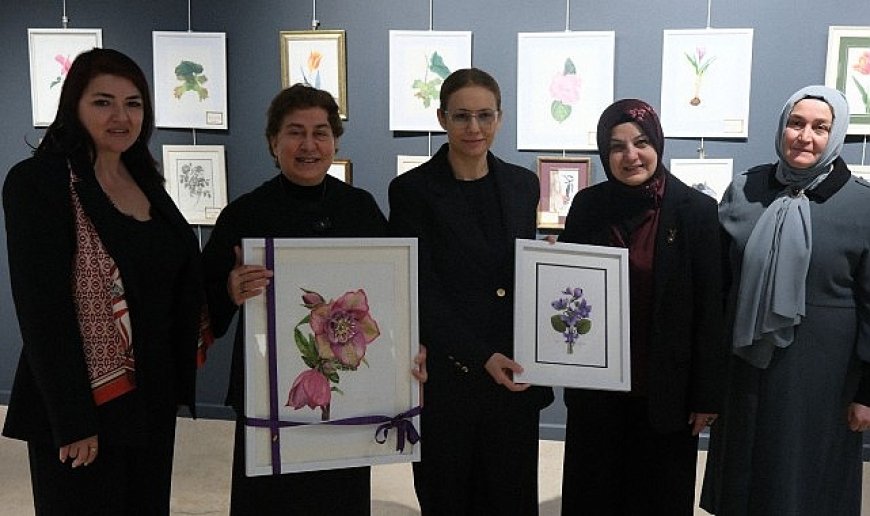 Renklerin ahenkle dans ettiği sergi