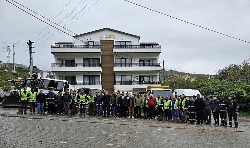 Gölcük’te Temizlik Seferberliği Cumhuriyet Mahallesi’nden Başladı