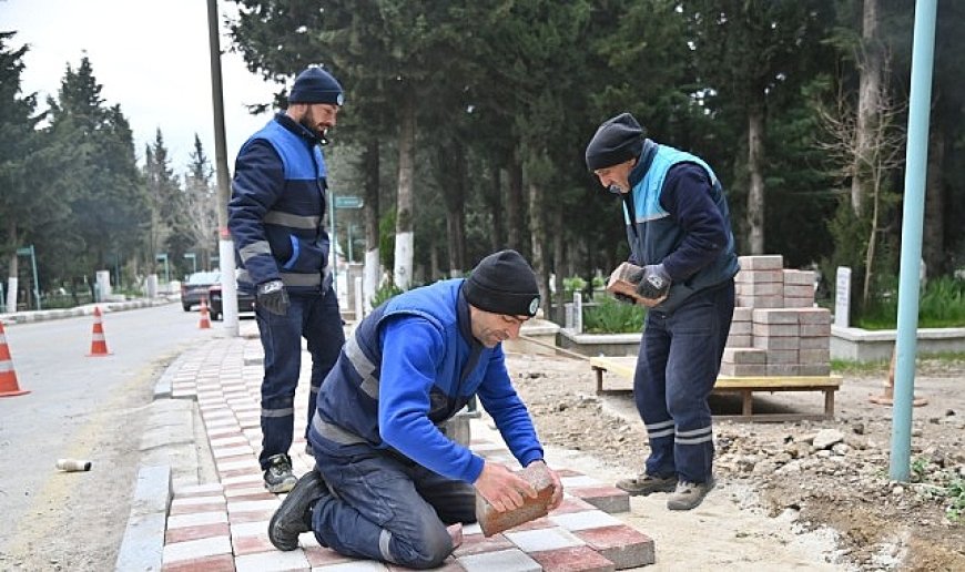Büyükşehir’den Mezarlıklarda Bayram Öncesi Bakım ve Temizlik Seferberliği