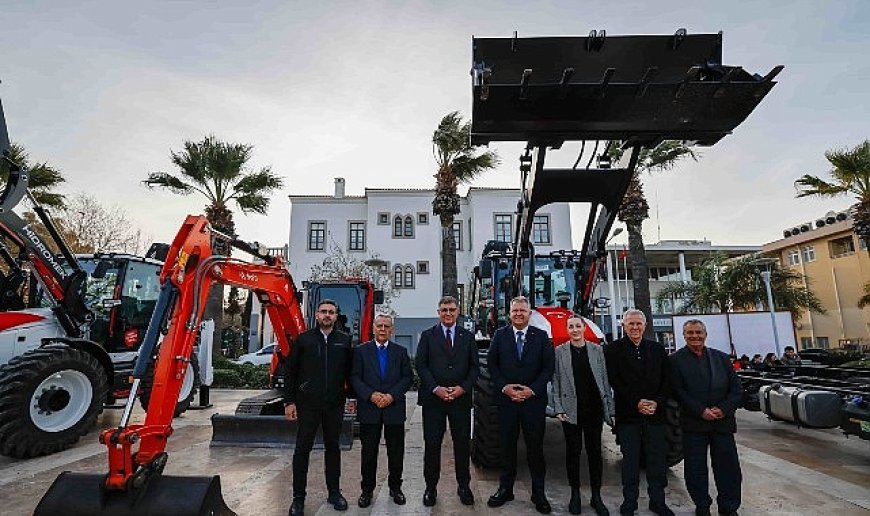Urla Belediyesi öz kaynakları ile filosunu büyüttü