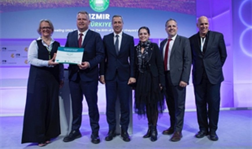 Urla Bağ Yolu ITB Berlin’de “Halkın Seçimi” ödülünü aldı