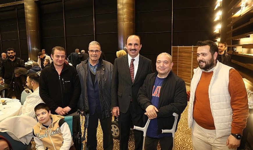 Konya’daki Özel Gereksinimli Bireyler İftarda Buluştu